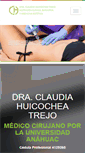 Mobile Screenshot of claudiahuicochea.com